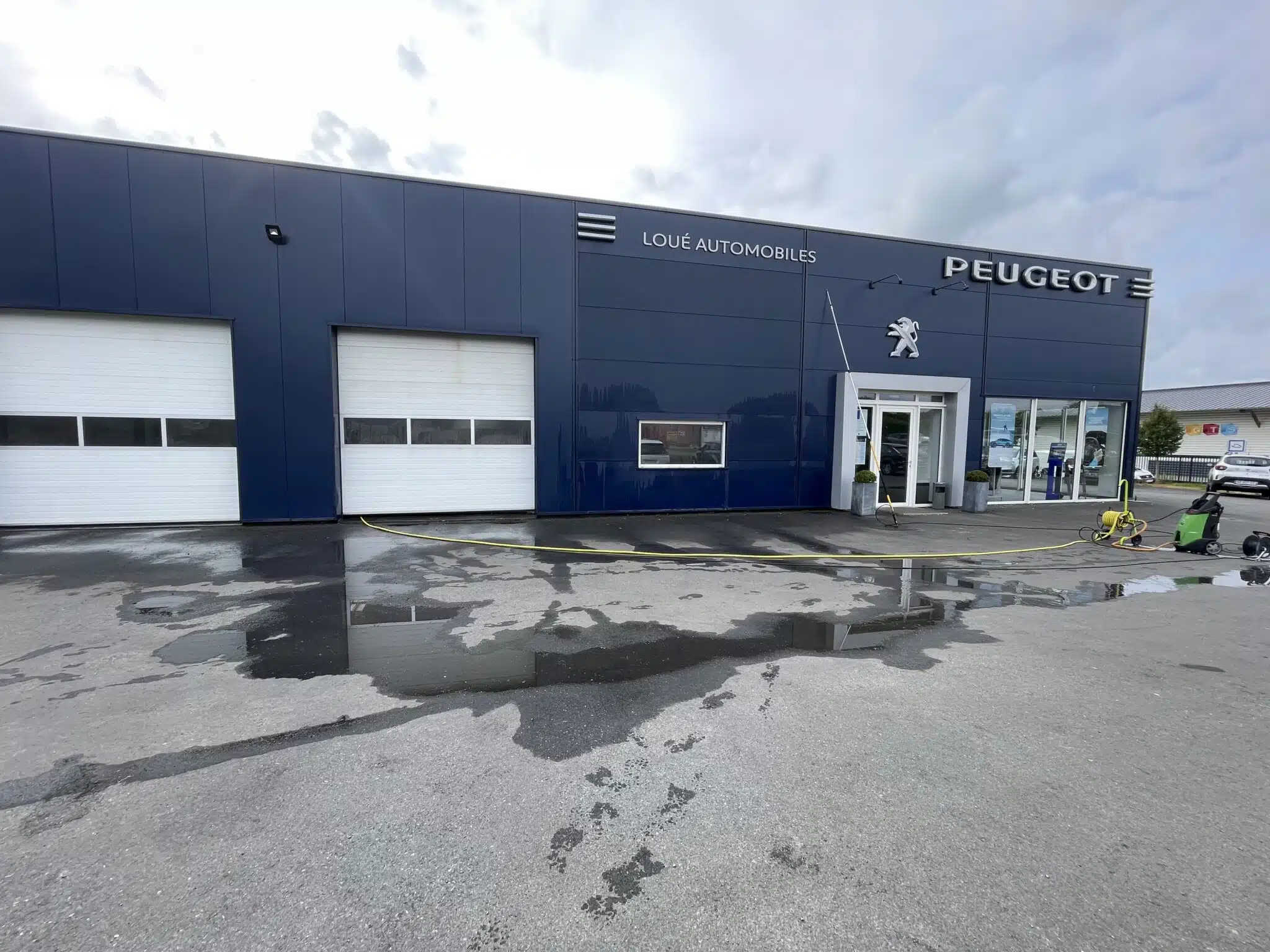 bardage perche peugeot